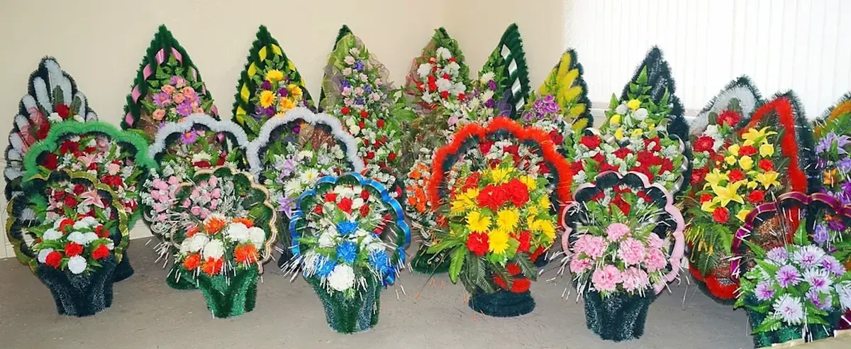 Производство ритуальных венков как бизнес