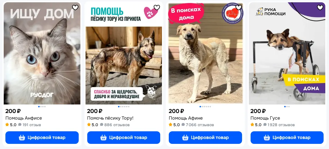 Помощь животным на OZON: «Знакомство с питомцем». Не мошенничество?