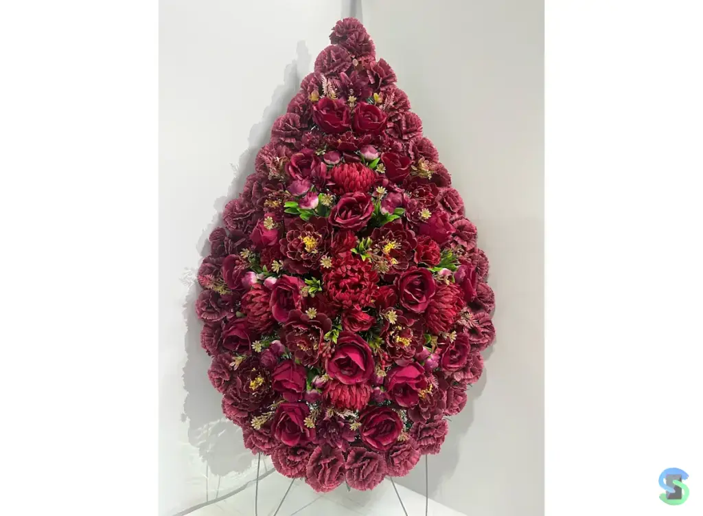 Венок ритуальный "Баллада" 115 см.