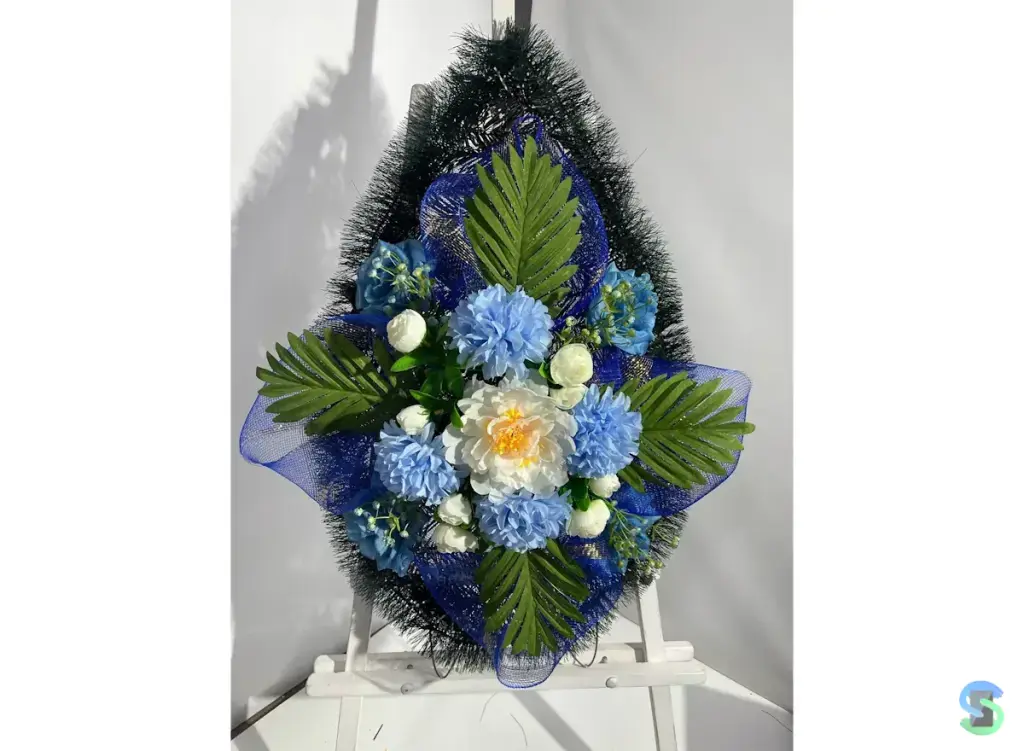 Венок ритуальный "Орден" 75 см.