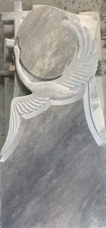 Памятники 70х40х6 Полевской мрамор