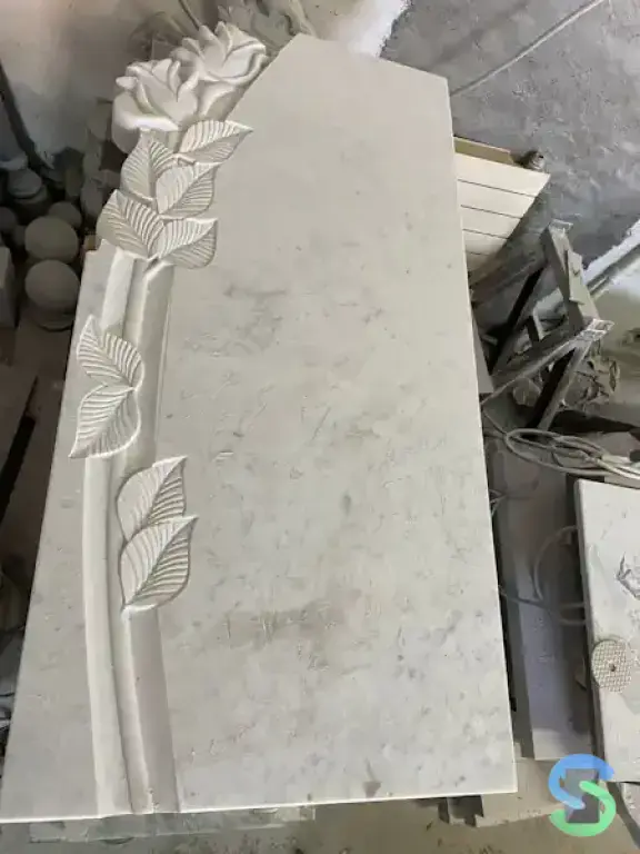 Памятники 100х45х6 мрамор Коелга