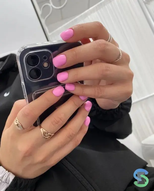 Наращивание ногтей с покрытием