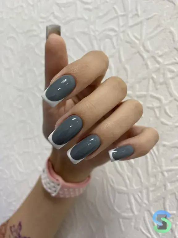 Наращивание ногтей с покрытием