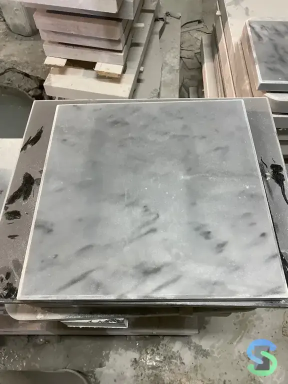 Плита для темперирования из мрамора 60x30 см.